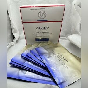 NEW Pk of 12 Shiseido Vital Perfection Eye Masks